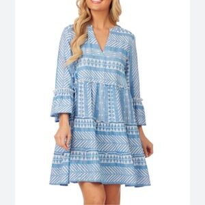 Mud Pie -RENEE YARN DYE DRESS